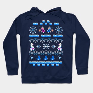 Ice Climbing Winter Sweater Hoodie